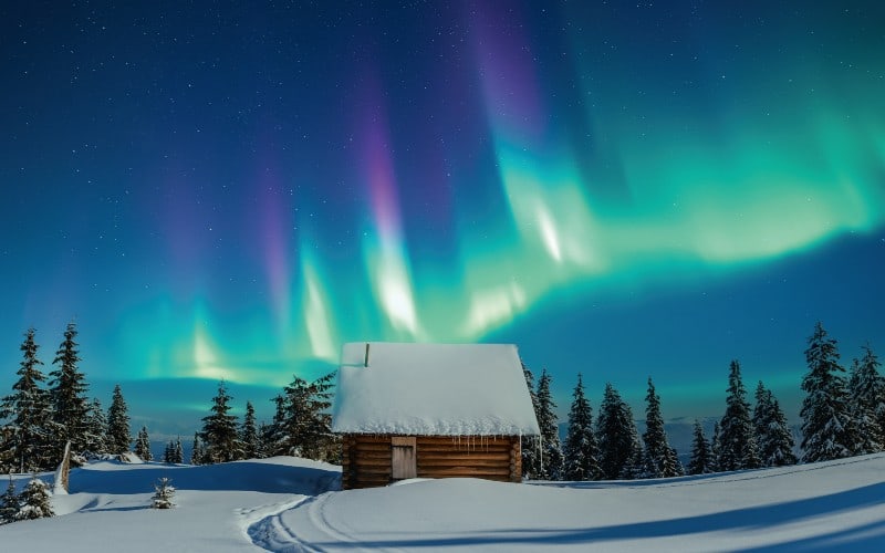 Winterzauber Finnisch Lappland