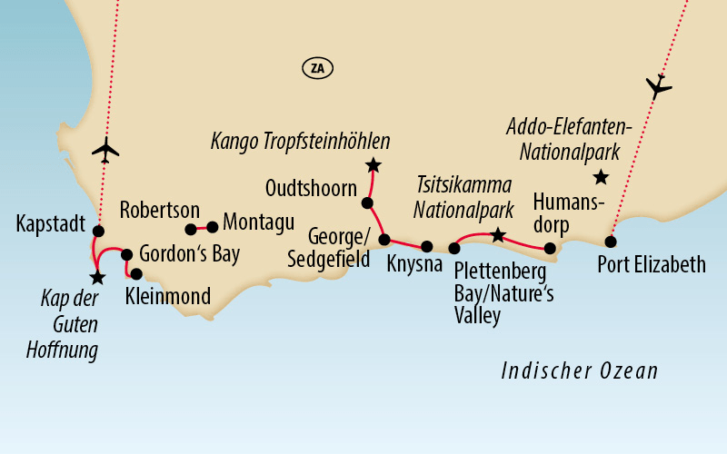 Südafrika - Entlang der legendären Garden Route 3