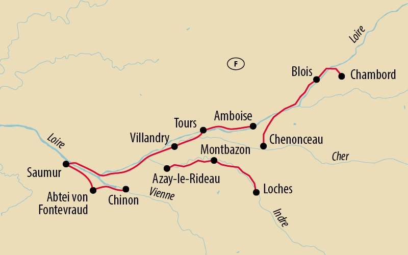 Märchenschlösser der Loire 3