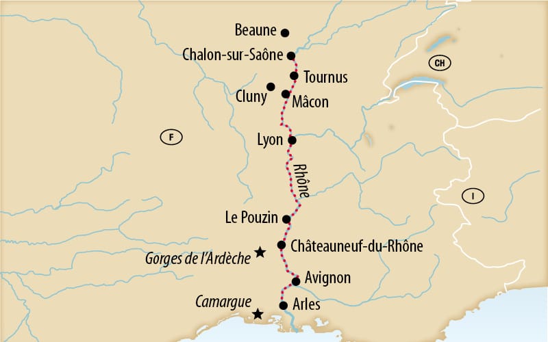 Flussgenuss - Vom Burgund in die Provence 3