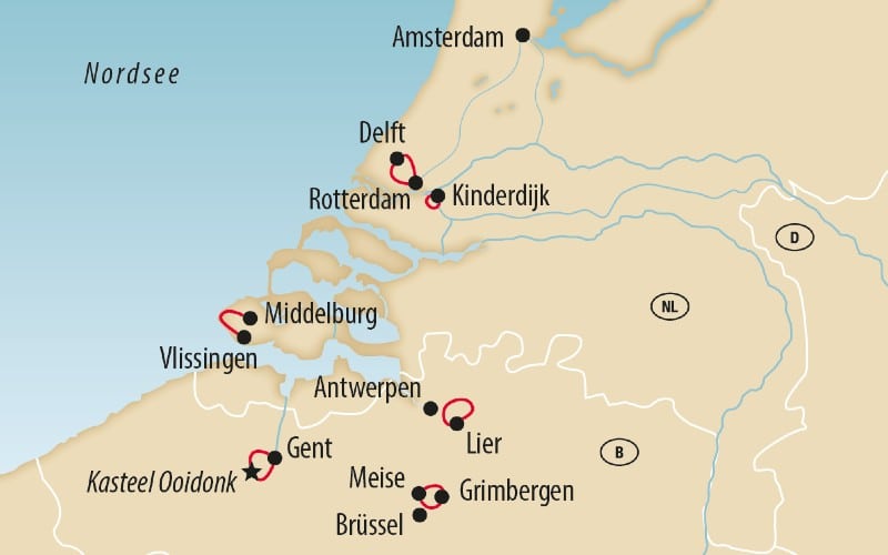Flanderns Perlen & holländischer Charme 7