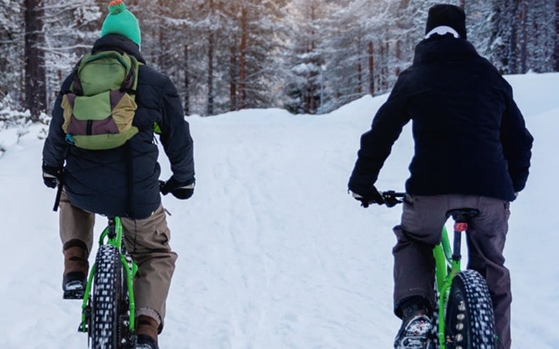 Unterwegs mit dem e-Fatbike