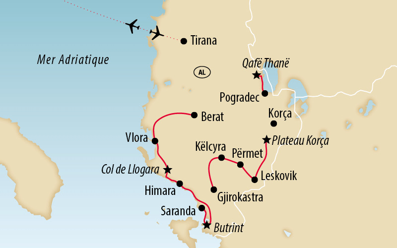 La fascination de l'Albanie 1