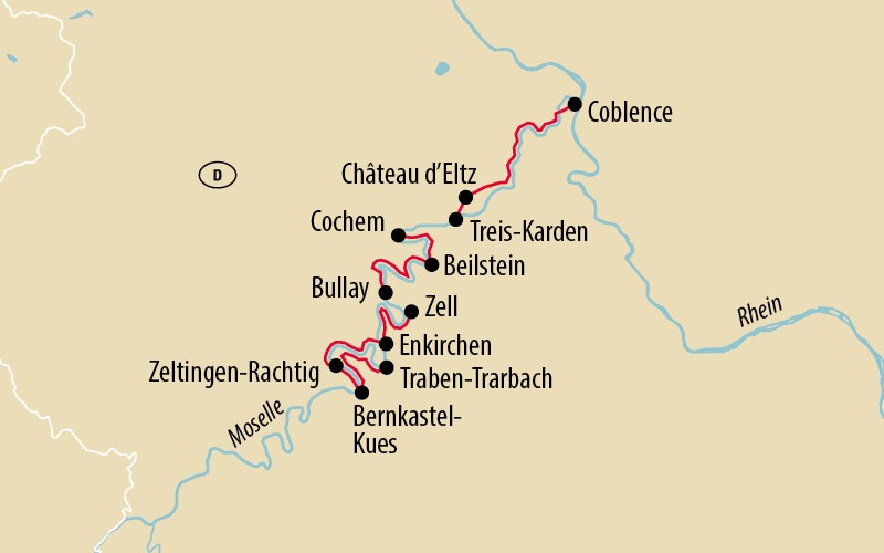 Sur la piste cyclable de la Moselle 3