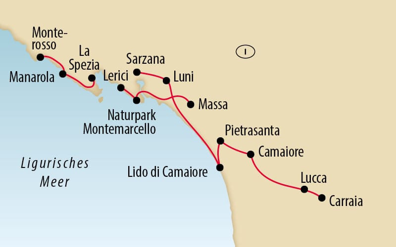 Cinque Terre & Toskana 3